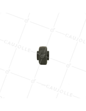 ROUE EN CAOUTCHOUC DIAMÈTRE 30 MM AXE 4 MM S2400