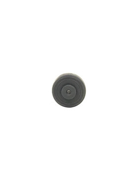 ROUE EN CAOUTCHOUC DIAMÈTRE 35 MM AXE 4 MM S2400