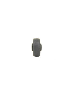 ROUE EN CAOUTCHOUC DIAMÈTRE 35 MM AXE 4 MM S2400