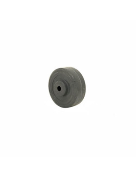 ROUE EN CAOUTCHOUC DIAMÈTRE 42 MM AXE 5 MM S2400
