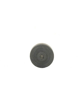 ROUE EN CAOUTCHOUC DIAMÈTRE 42 MM AXE 5 MM S2400