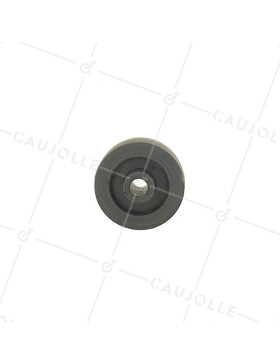ROUE EN CAOUTCHOUC DIAMÈTRE 42 MM AXE 8 MM S2400