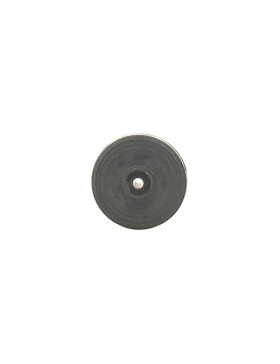 ROUE EN CAOUTCHOUC DIAMÈTRE 50 MM AXE 5 MM S2400