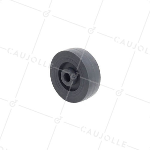 RUEDA DE POLIPROPILENO, DIÁMETRO DE 50 MM, CAPACIDAD DE CARGA DE 30 KG, EJE DE 8 MM - S2400P 50 A8 • Caujolle