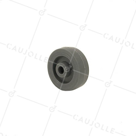 RUEDA DE POLIPROPILENO, DIÁMETRO DE 42 MM, CAPACIDAD DE CARGA DE 20 KG, EJE DE 8 MM - S2400P 42 A8 • Caujolle
