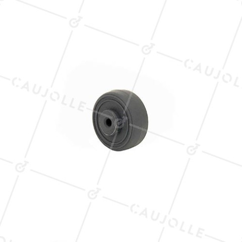 RUEDA DE POLIPROPILENO, DIÁMETRO DE 35 MM, CAPACIDAD DE CARGA DE 15 KG, EJE DE 4 MM - S2400P 35 A4 • Caujolle
