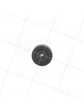 ROUE EN POLYPROPYLÈNE DIAMÈTRE 30 MM AXE 6 MM S2400