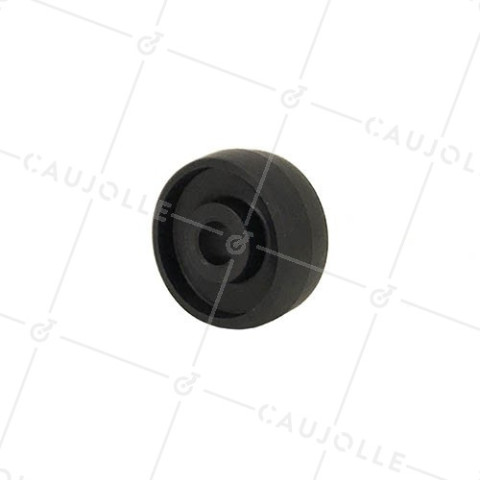 RUEDA DE PLÁSTICO CON DIÁMETRO DE 35 MM, CARGA 35 KG, EJE 8 MM • Caujolle
