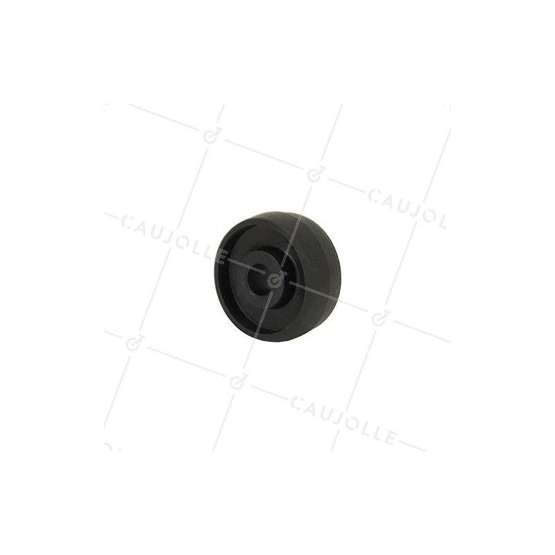 ROUE DIAMÈTRE 35 MM AXE 8 MM EN POLYPROPYLÈNE NOIR GALSOC