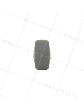 ROUE CAOUTCHOUC SOUPLE AVEC ROULEMENT À BILLES DIAMÈTRE 50 MM AXE 8 MM S15/50RB