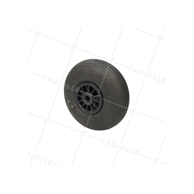 Rueda DE Carretilla de mano INFLADA PREMIUM DIÁMETRO 260 MM CARGA 150KG EJE 20 MM - S2700P (NEUMÁTICO 3.00-4)