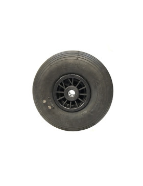 Rueda DE Carretilla de mano INFLADA PREMIUM DIÁMETRO 260 MM CARGA 150KG EJE 20 MM - S2700P (NEUMÁTICO 3.00-4)