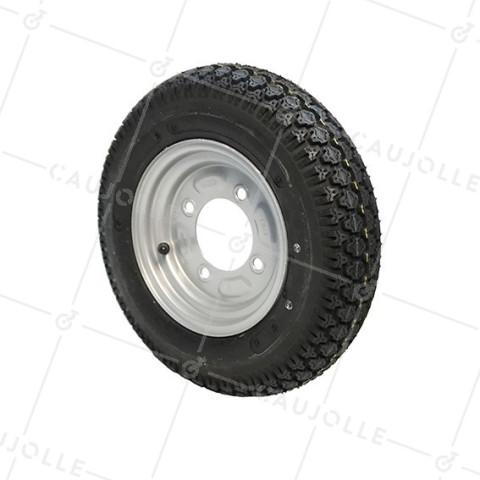 Rueda DE Remolque RODANTE DIÁMETRO 382 MM CARGA 170 KG CARGA 170KG EJE 85 MM - S2921 • Caujolle