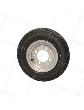 RUEDA DE REMOLQUE RODANTE DIÁMETRO 382 MM CARGA 170 KG CARGA 170KG EJE 85 MM - S2921