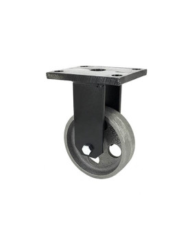 RUEDA FIJA DE HIERRO FUNDIDO VINTAGE, DIÁMETRO DE 100 MM, CARGA DE 250 KG - INDUSTYL100F