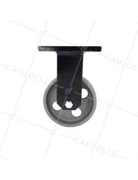 RUEDA FIJA DE HIERRO FUNDIDO VINTAGE, DIÁMETRO DE 100 MM, CARGA DE 250 KG - INDUSTYL100F