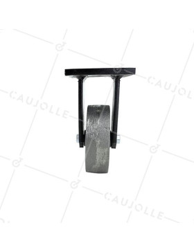 RUEDA FIJA DE HIERRO FUNDIDO VINTAGE, DIÁMETRO DE 100 MM, CARGA DE 250 KG - INDUSTYL100F