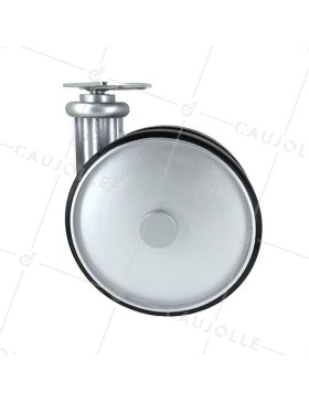 RUEDA DE DISEÑO GRIS PARA SOFÁ DIÁMETRO 185 CARGA 80 KG - TWINNED180P
