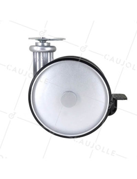 RUEDA DE DISEÑO GRIS PARA SOFÁ DIÁMETRO 185 CARGA 80 KG - TWINNED180P/AF