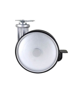 RUEDA DE DISEÑO GRIS PARA SOFÁ DIÁMETRO 185 CARGA 80 KG - TWINNED180P/AF
