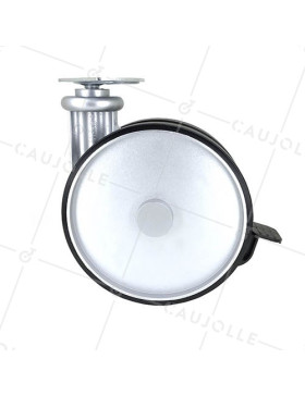 RUEDA DE DISEÑO GRIS PARA SOFÁ DIÁMETRO 185 CARGA 80 KG - TWINNED180P/AF
