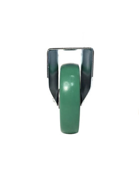 ROULETTE FIXE EN POLYURÉTHANE ÉLASTIQUE DIAMÈTRE 200MM CHARGE 500KG - S76V200F