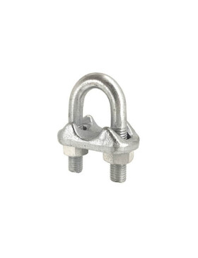 SERRE CÂBLE À ÉTRIER ACIER POUR CÂBLE DE 20 MM