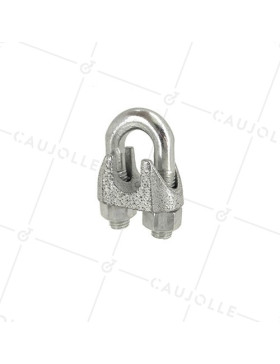 SUJETACABLES CON FIJACIÓN DE ACERO PARA CABLE DE 16 MM • Caujolle