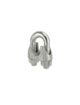 SERRE CÂBLE À ÉTRIER ACIER POUR CÂBLE DE 16 MM