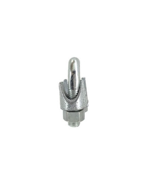 SERRE CÂBLE À ÉTRIER ACIER POUR CÂBLE DE 16 MM
