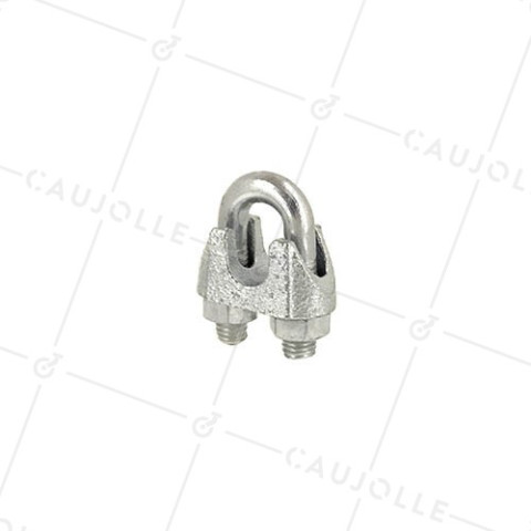 SUJETACABLES CON FIJACIÓN DE ACERO PARA CABLE DE 10 MM • Caujolle