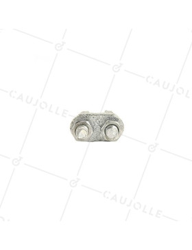 SERRE CÂBLE À ÉTRIER ACIER POUR CÂBLE DE 10 MM