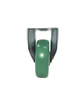 Roulette fixe en polyuréthane élastique diamètre 160 mm 