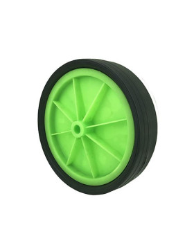 Roue de transat verte diamètre 200 mm axe 14 mm