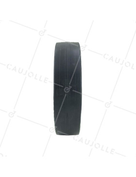 Roue de transat verte diamètre 200 mm axe 14 mm