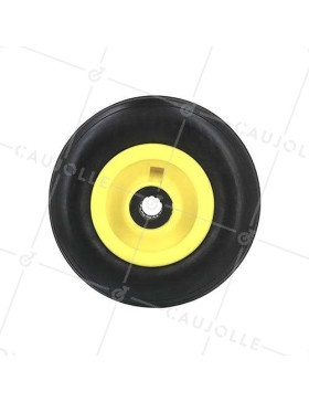Roue increvable de diamètre 200 mm axe 20 mm