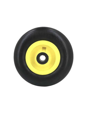 Roue increvable de diamètre 200 mm axe 20 mm