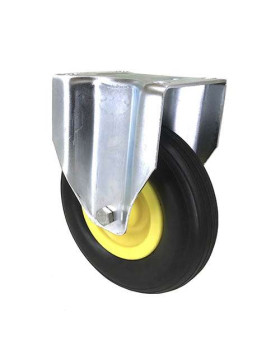 ROULETTE INCREVABLE SOUPLE FIXE POUR GRAVIER DIAMÈTRE 200 MM