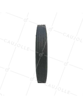 ROUE CAOUTCHOUC JANTE TÔLE DE MANUTENTION DIAMÈTRE 300MM AXE 25 MM S2000TS300R25