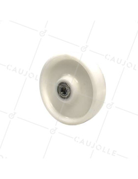 RUEDA REFORZADA DE NAILON CON DIÁMETRO DE 200 MM, CARGA DE 1000 KG, EJE DE 20 MM  • Caujolle