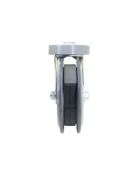 RUEDA PARA ESCALERAS MECÁNICAS DE CARRITOS DE NYLON DIÁMETRO 125 MM CARGA 80 KG - ESCALATOR 125 O
