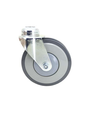 RUEDA PARA ESCALERAS MECÁNICAS DE CARRITOS DE NYLON DIÁMETRO 125 MM CARGA 80 KG - ESCALATOR 125 O