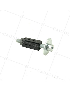 DOUILLE DE FIJACIÓN EXPANSIBLE PARA TUBO CUADRADO DE 21 MM a 23 MM INTERIOR Y Rotante CON ORIFICIO DE 10 a 12 MM • Caujolle
