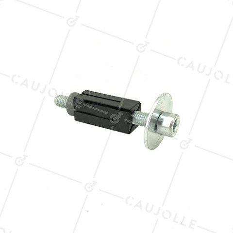 DOUILLE DE FIJACIÓN EXPANSIBLE PARA TUBO CUADRADO DE 21 MM a 23 MM INTERIOR Y Rotante CON ORIFICIO DE 10 a 12 MM • Caujolle