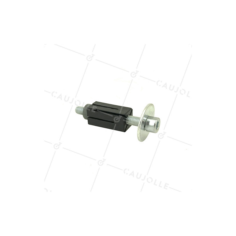Manga cuadrada extensible para tubo cuadrado de 22 mm a 24 mm.