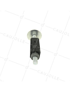 Manga cuadrada extensible para tubo cuadrado de 22 mm a 24 mm.