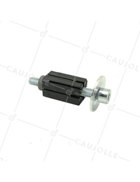 DOUILLE DE FIXATION EXPANSIBLE PARA TUBO CUADRADO DE 25 MM a 27 MM INTERIOR Y Rotante CON ORIFICIO DE 10 a 12 MM • Caujolle