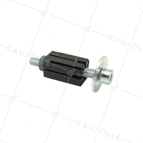 DOUILLE DE FIXATION EXPANSIBLE PARA TUBO CUADRADO DE 25 MM a 27 MM INTERIOR Y Rotante CON ORIFICIO DE 10 a 12 MM • Caujolle