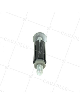 DOUILLE DE FIJACIÓN EXPANSIVA PARA TUBO REDONDO DE 22 mm a 24 mm INTERIOR Y Rotante CON AGUJERO DE 10 a 12 MM