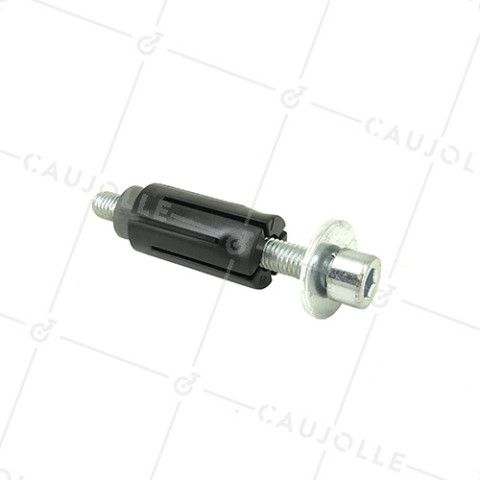 DOUILLE DE FIJACIÓN EXPANSIBLE PARA TUBO REDONDO DE 24 mm a 26 mm INTERIOR Y Rotante CON AGUJERO DE 10 a 12 MM • Caujolle